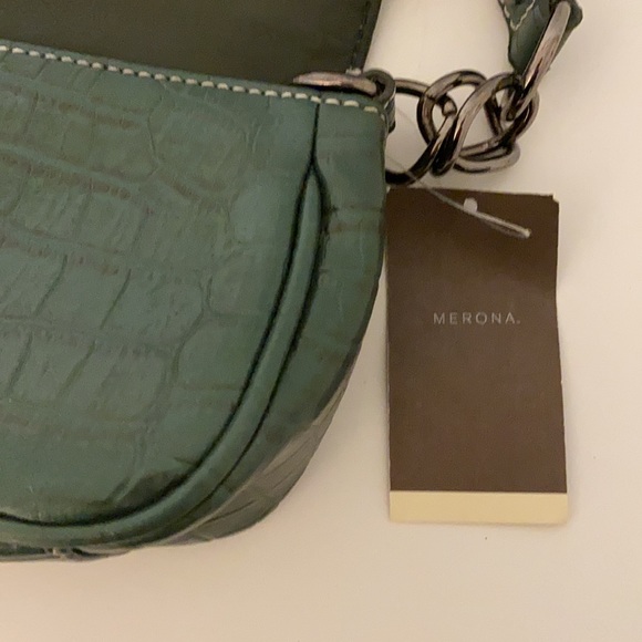Merona Alligator Print Shoulder Bag - Picture 5 of 6